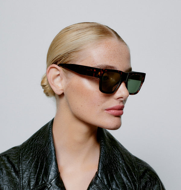 Agnes / Demi Tortoise & Graphite Green Lens - Shade Files